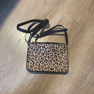 Small leopard Kate Spade bag